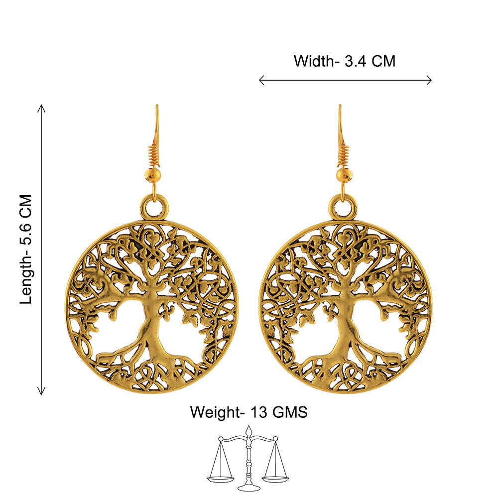 Roots and rizz dangler earrings