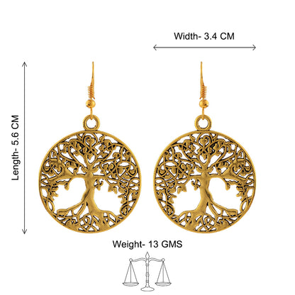 Roots and rizz dangler earrings