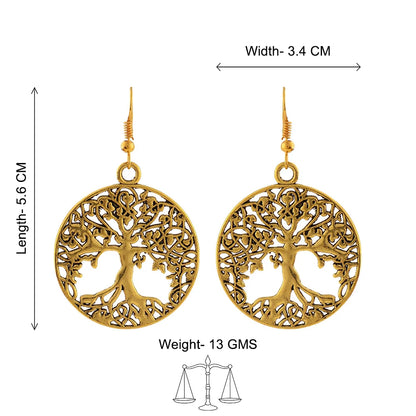 Kalash Kamal earring (Light Orange) Roots and rizz dangler earrings Combo set