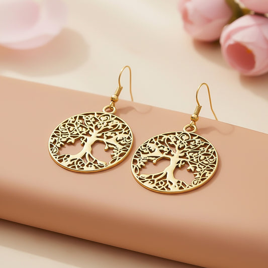 Roots and rizz dangler earrings