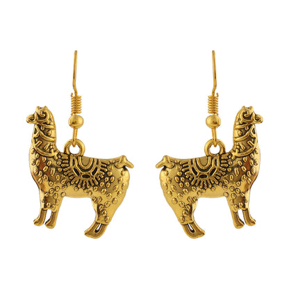 StylishKudi Oxidised Silver Drops & Danglers Earrings ComboSet for Women&girl