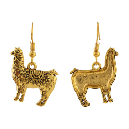Lama Drama dangler earrings
