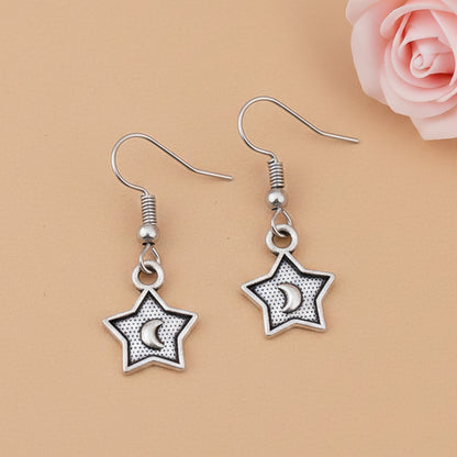 You're a star dangler earrings (Silver)