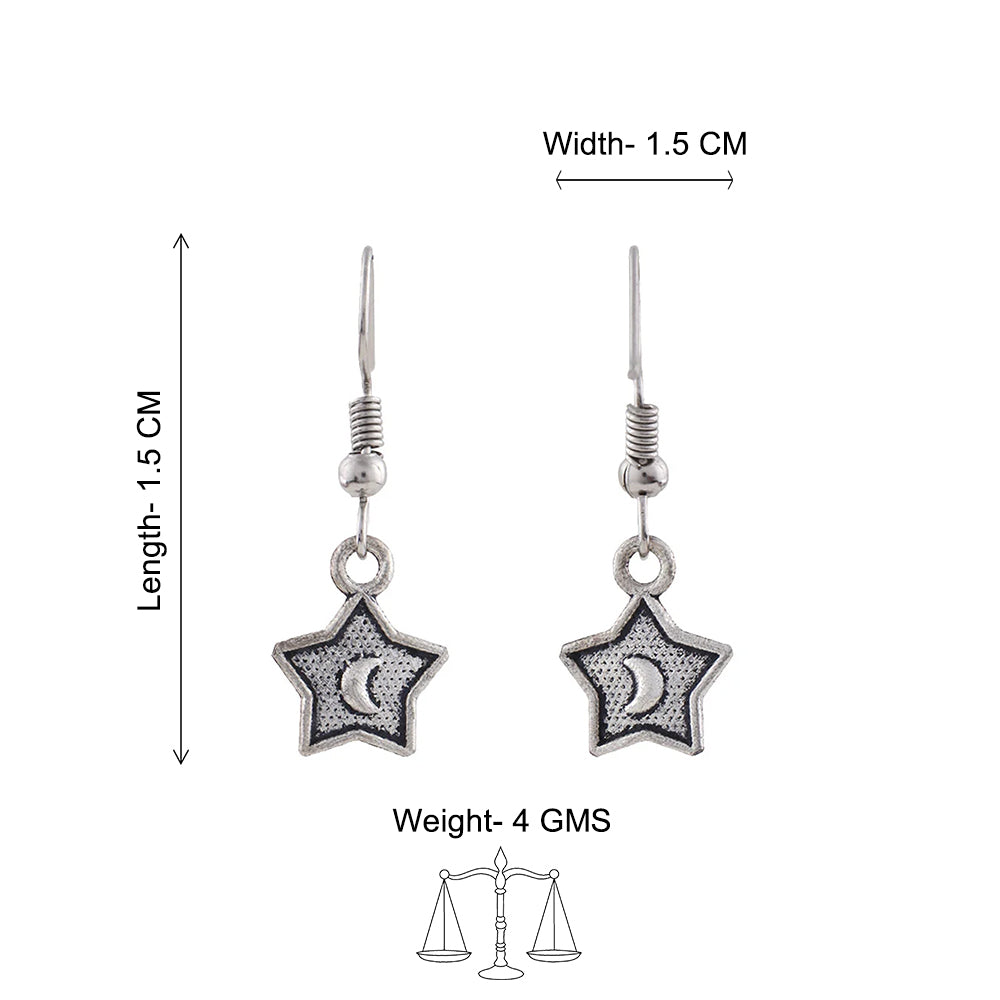 You're a star dangler earrings (Silver)
