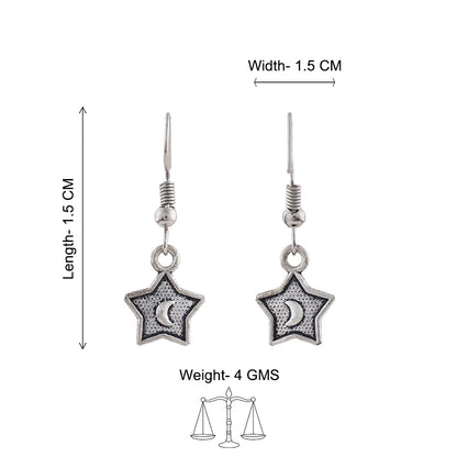 You're a star dangler earrings (Silver)