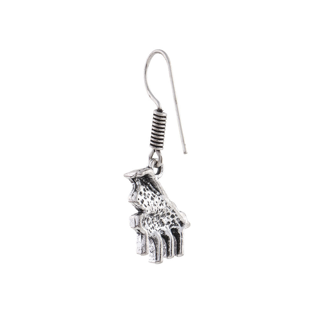 Harmony charm dangler earrings (Silver)