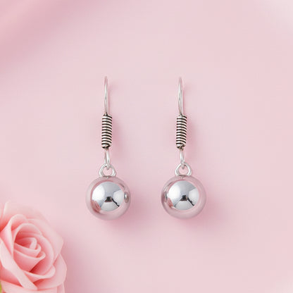 Sphere of grace dangler earrings (Silver)