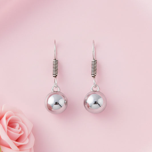 Sphere of grace dangler earrings (Silver)