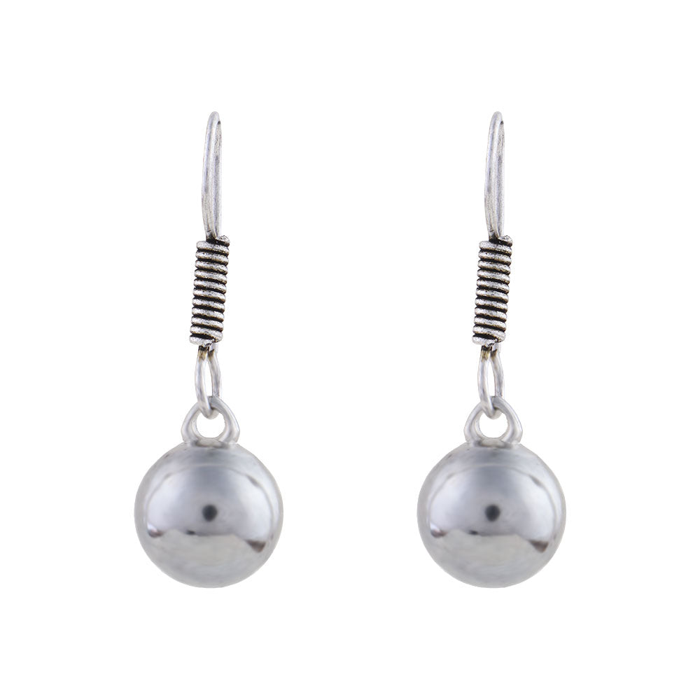 Sphere of grace dangler earrings (Silver)