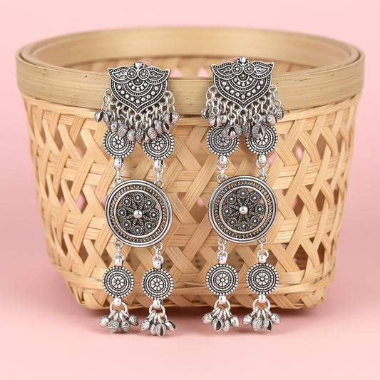 Oxidised Latkan Danglers