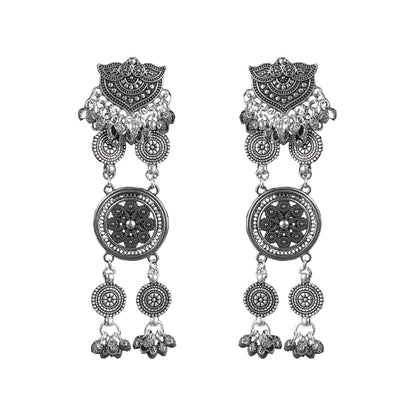 Oxidised Latkan Danglers