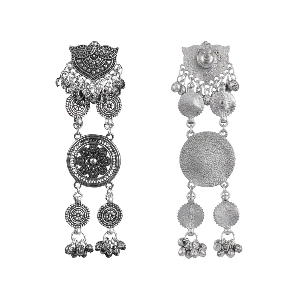 Oxidised Latkan Danglers