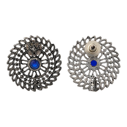 Charming Chakra stud earrings (Blue)