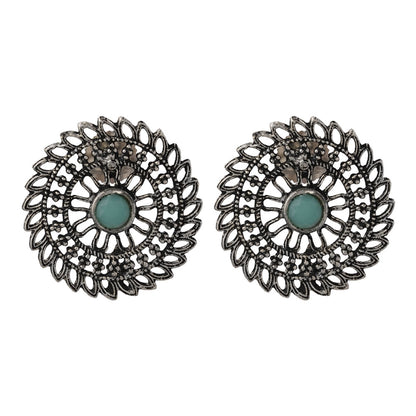 Charming Chakra stud earrings (Mint)