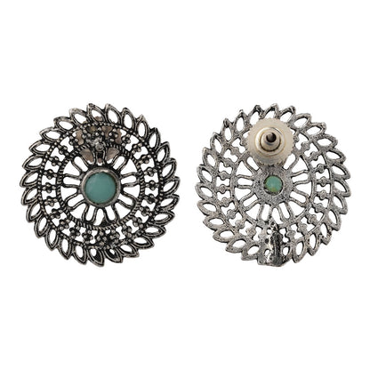 Charming Chakra stud earrings (Mint)