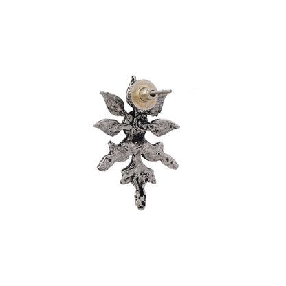 Royal Meenakari oxidized stud esrrings (Red)