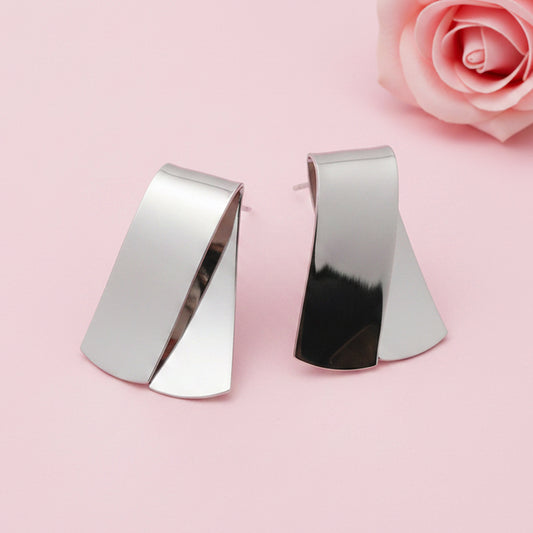 Silvery Trendy Earrings