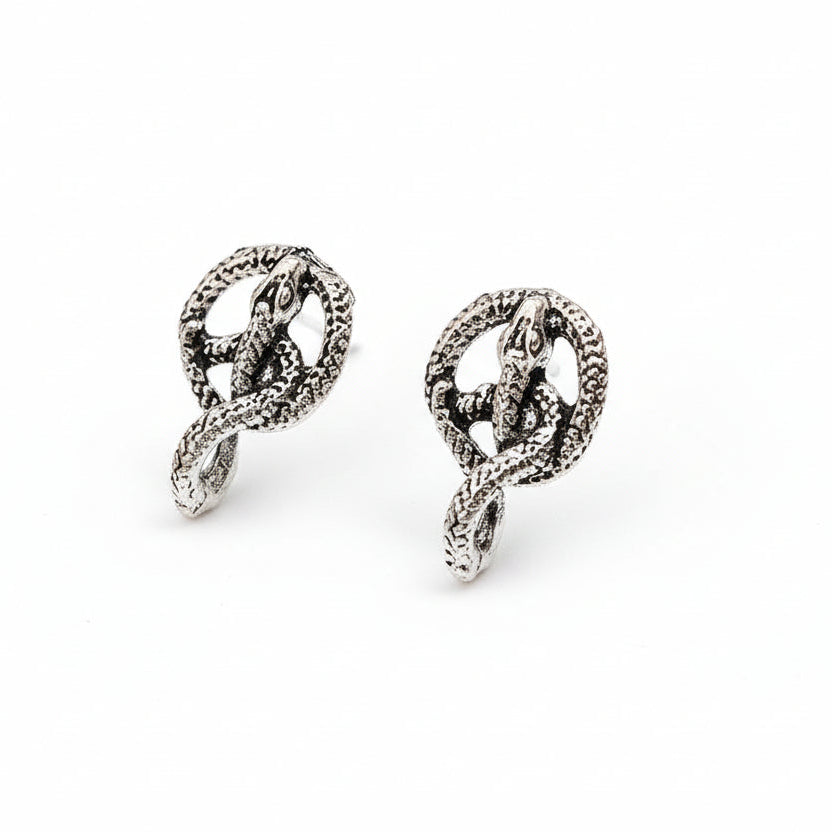StylishKudi Oxidised Silver Jhumki&Stud Earring ComboSet for Women&girl