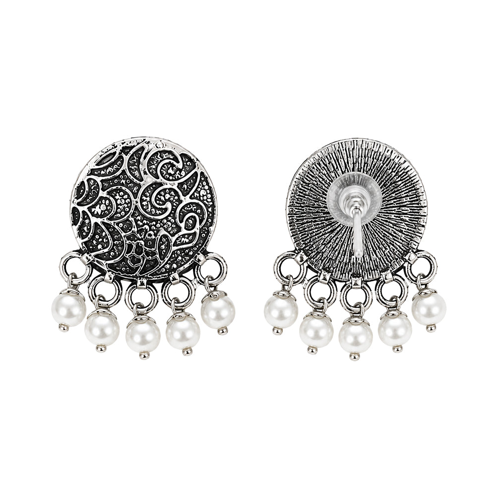 Vintage Floral Filigree Earrings