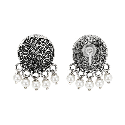 Vintage Floral Filigree Earrings