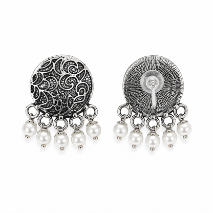 Vintage Floral Filigree Earrings