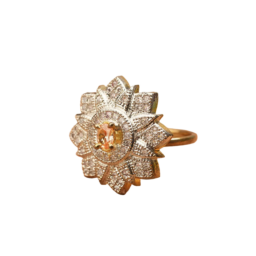 Zirconia Adjustable Ring