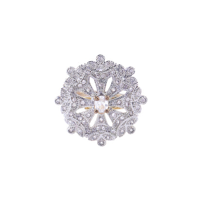 Dazzel design stone studded zirconia rings