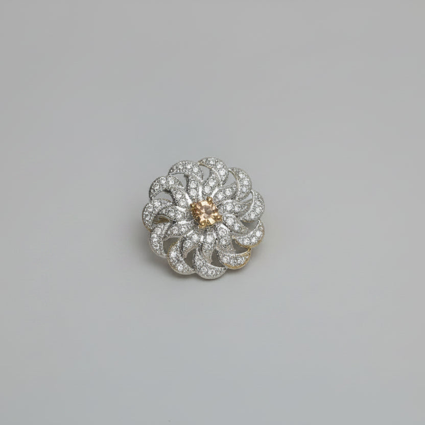 Shiny Chakra zircinia rings
