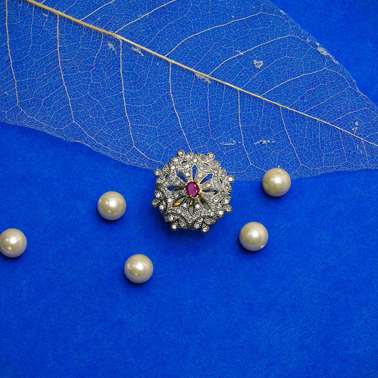 Zirconia Adjustable Ring