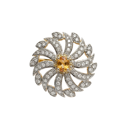Blooming Grace zirconia rings