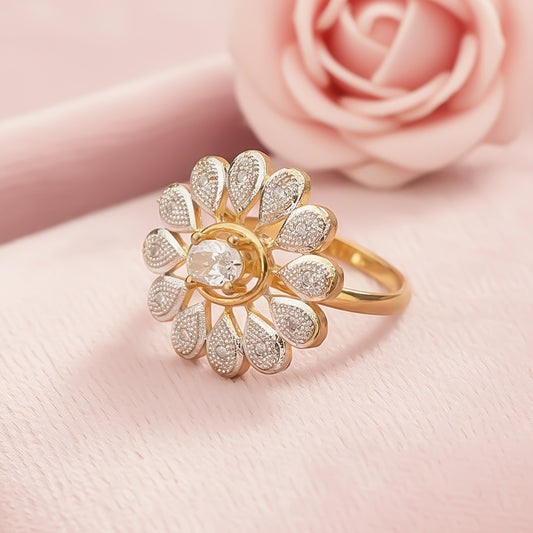 Zirconia Adjustable Ring