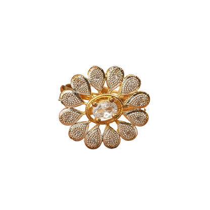 Zirconia Adjustable Ring