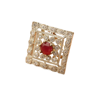 Zirconia Adjustable Ring