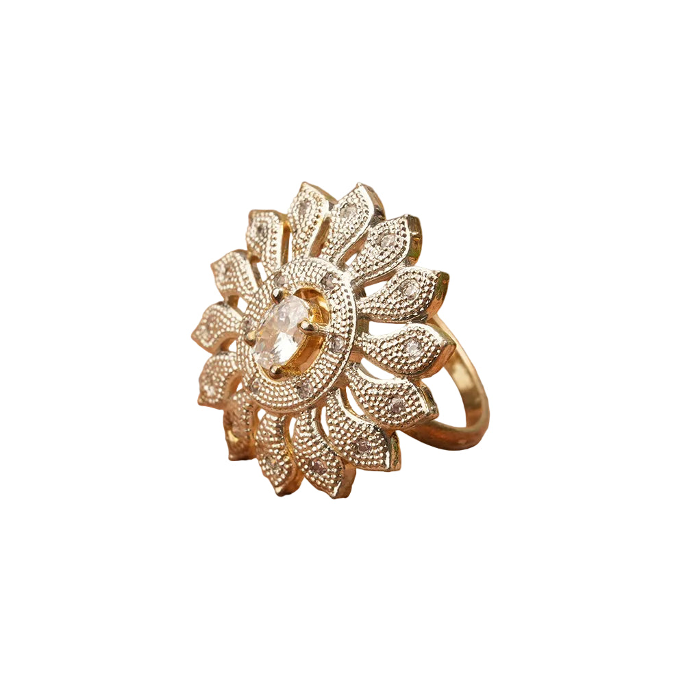 Zirconia Adjustable Ring