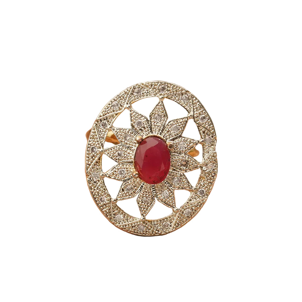 Zirconia Adjustable Ring