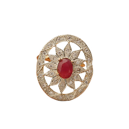 Zirconia Adjustable Ring