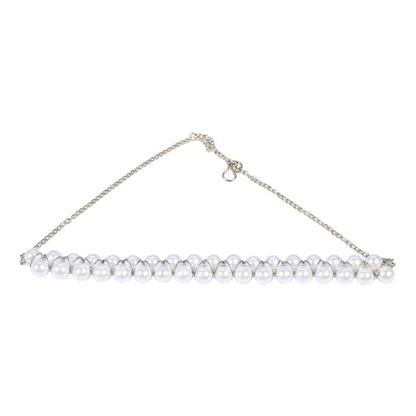 Moonlit pearl choker neckpiece