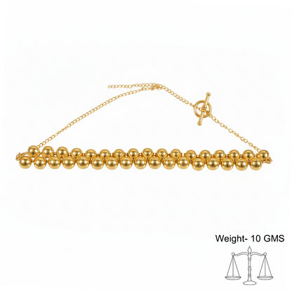 Moonlit pearl choker neckpiece