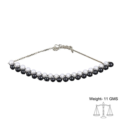 Moonlit pearl choker neckpiece