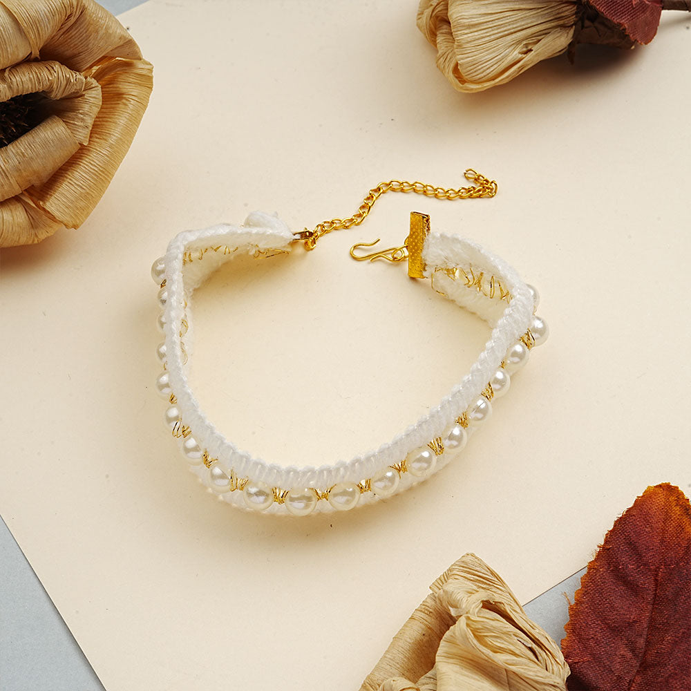 Dewdrop dreams choker neckpiece