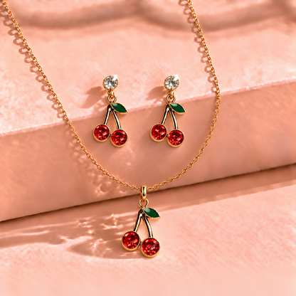 Cherry Blossom Jewellery Set