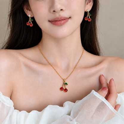 Cherry Blossom Jewellery Set