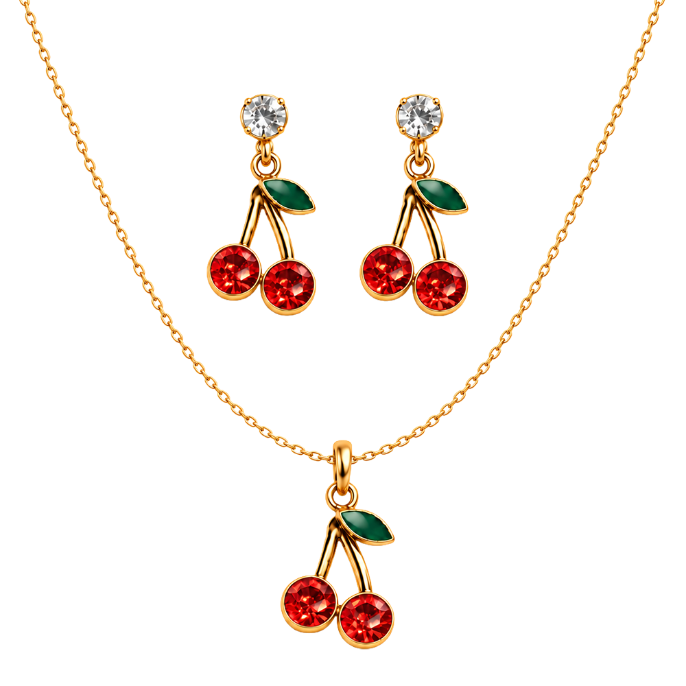 Cherry Blossom Jewellery Set