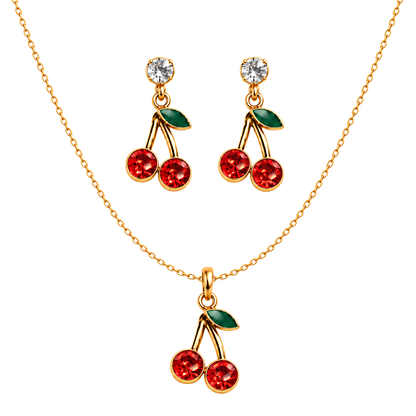 Cherry Blossom Jewellery Set