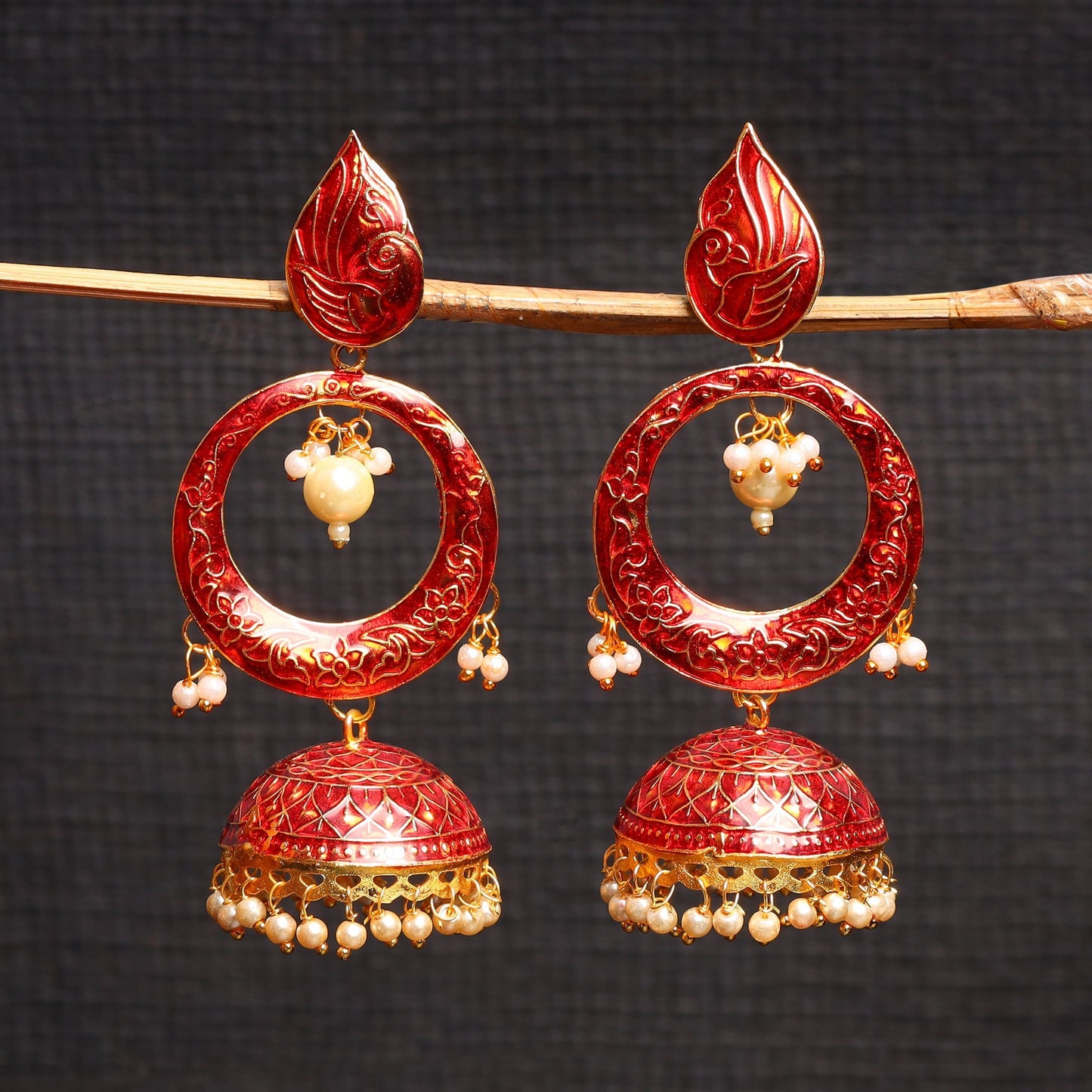 Meenakari Earrings