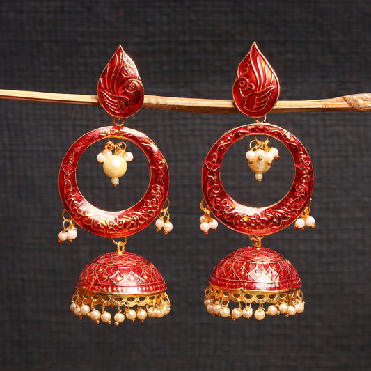 Meenakari Earrings