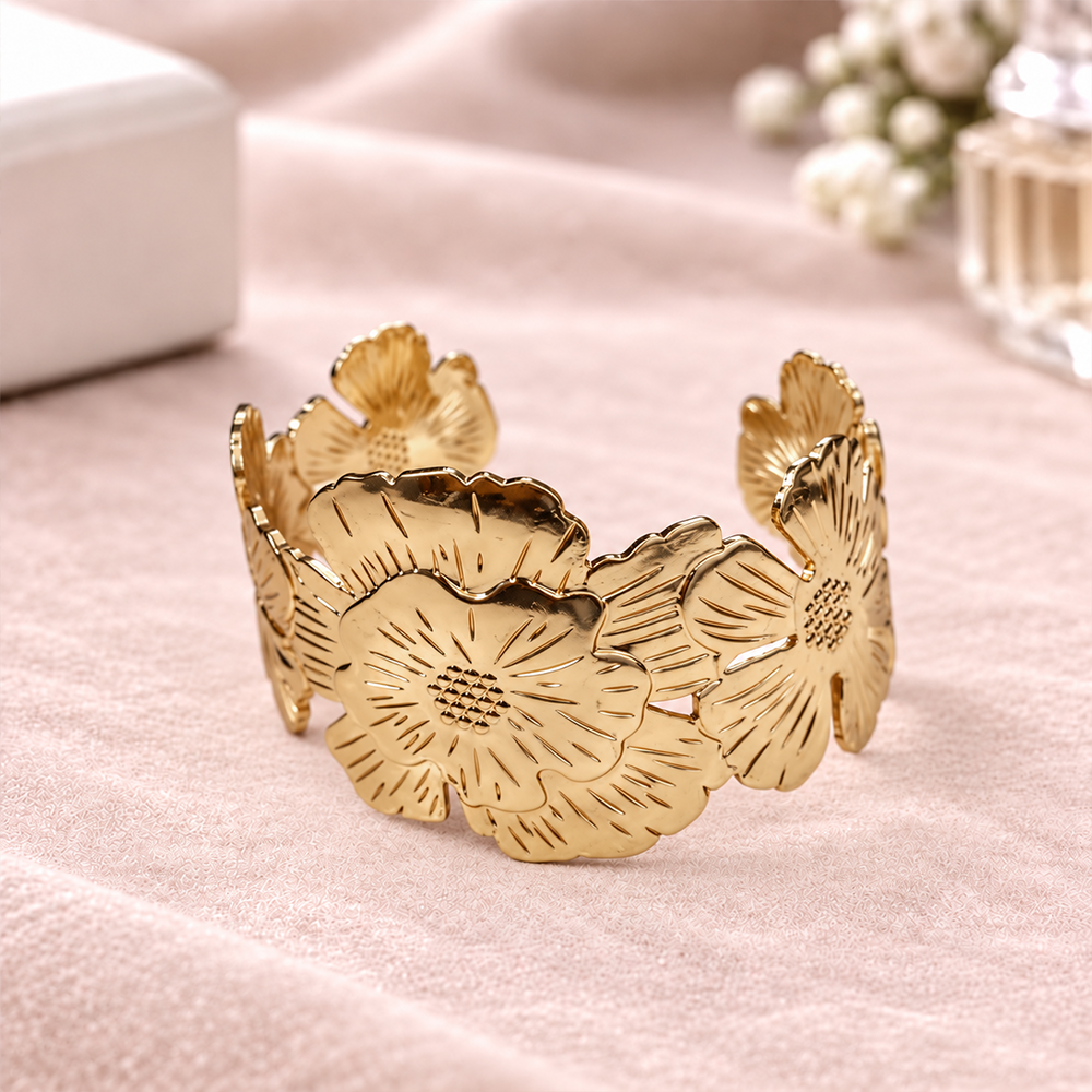 Golden Petal Bracelet