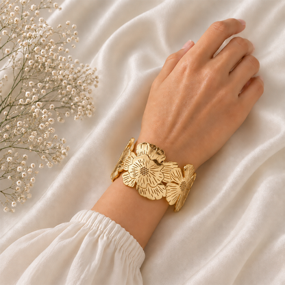Golden Petal Bracelet