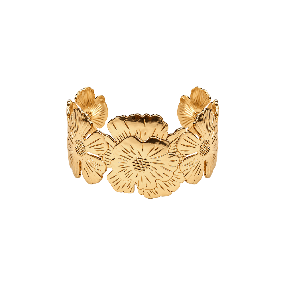 Golden Petal Bracelet