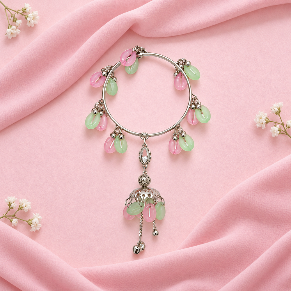 Pastel Jhumka Drop Bracelet